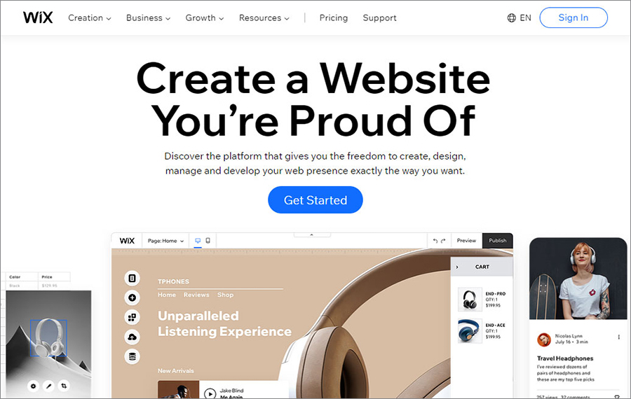 drag and drop website builder software for mac